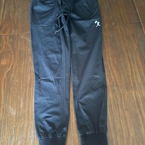NWT Baseballism Ace Joggers Men’s Medium Black w Back Pocket